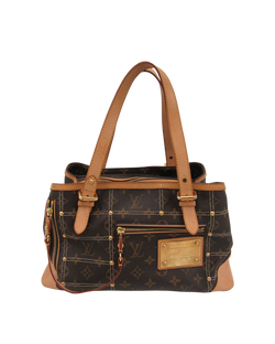 Rivet Tote,Canvas,Mono,VI0017,3